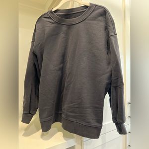 Lululemon Perfectly Sized Crewneck - Black - size 8